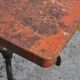 Bistro table old tolix garden 50 60