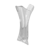 Vase cristal haut
