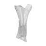 High crystal vase