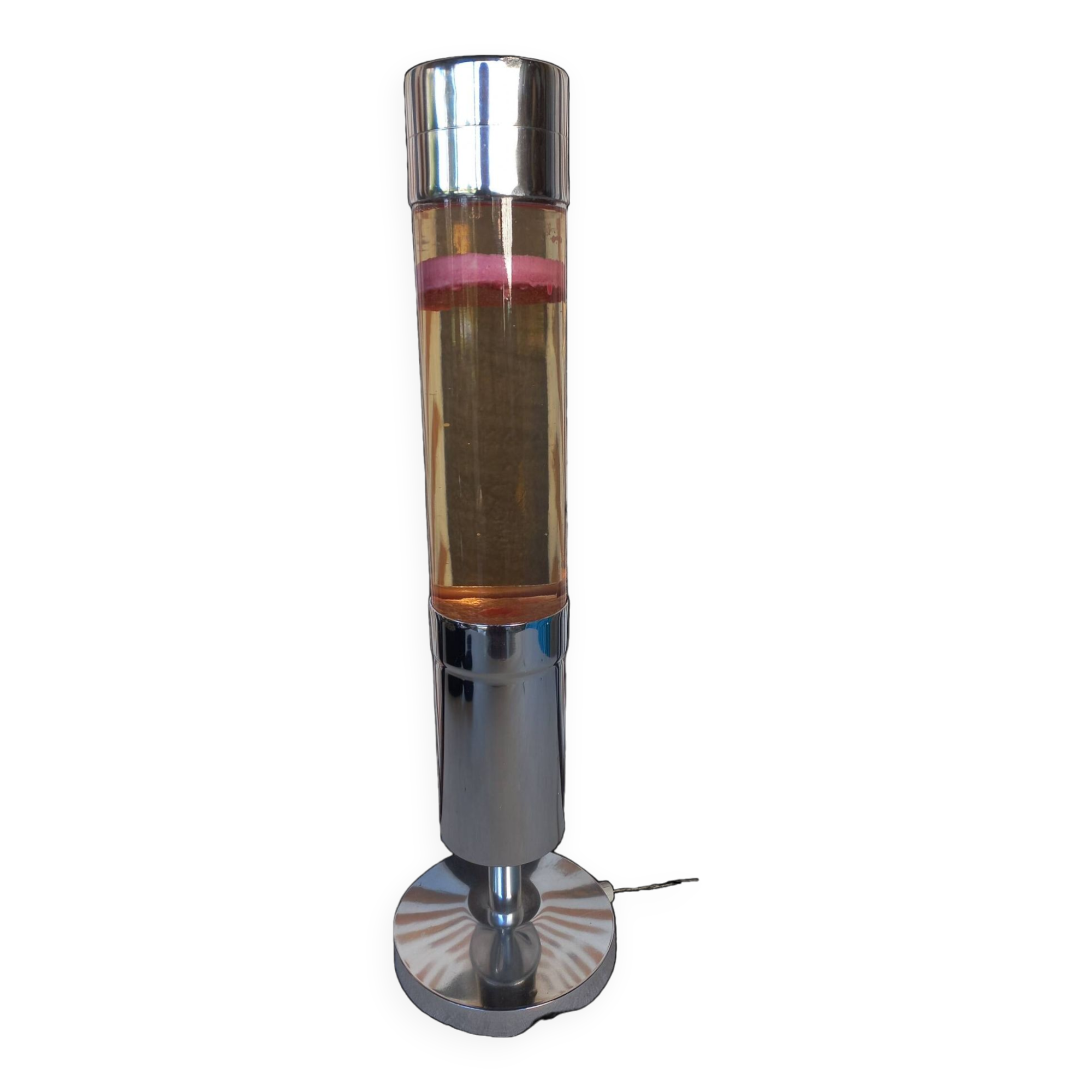 Vintage wax lava lamp