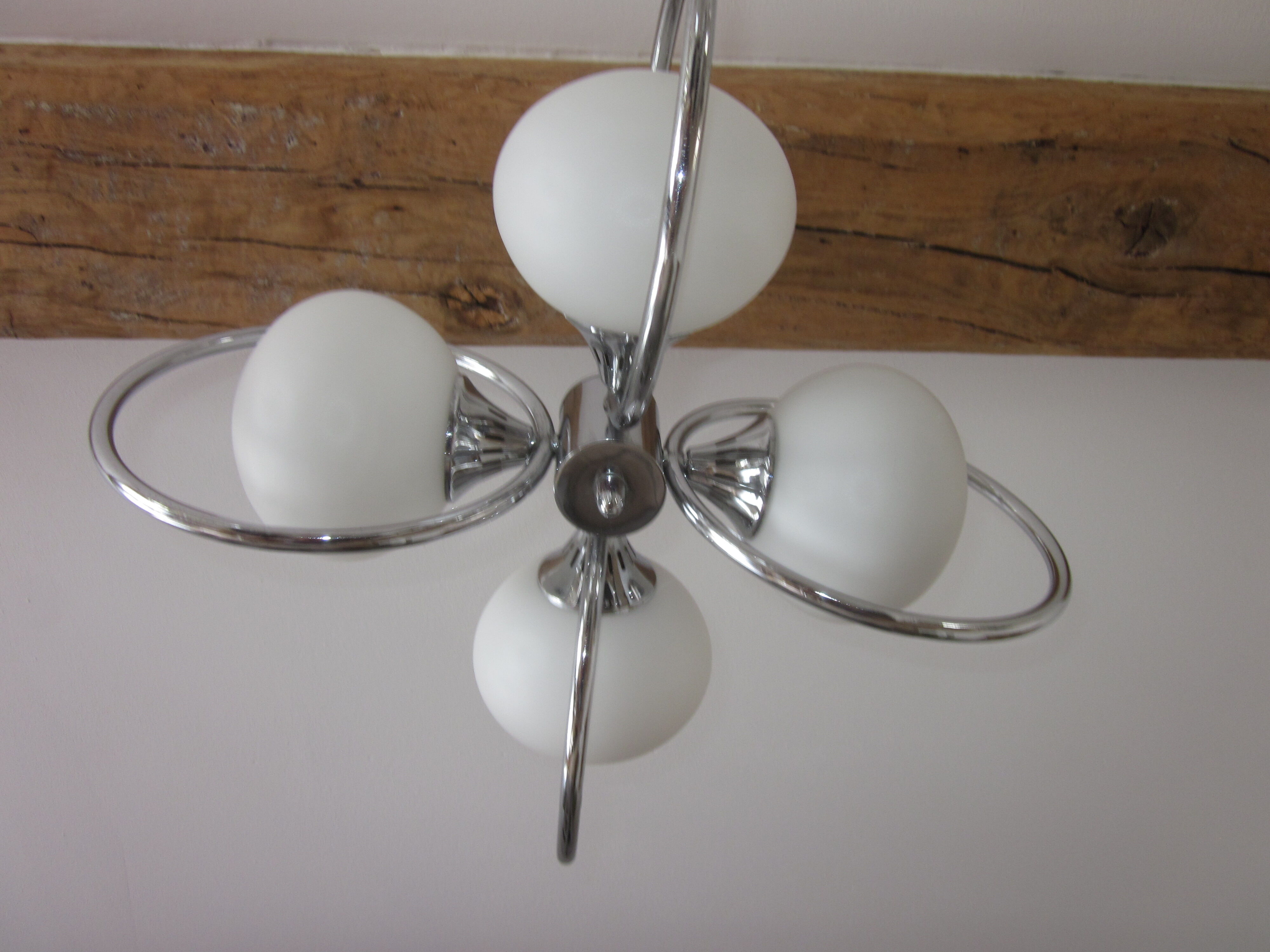 Chandelier years 70s sputnik