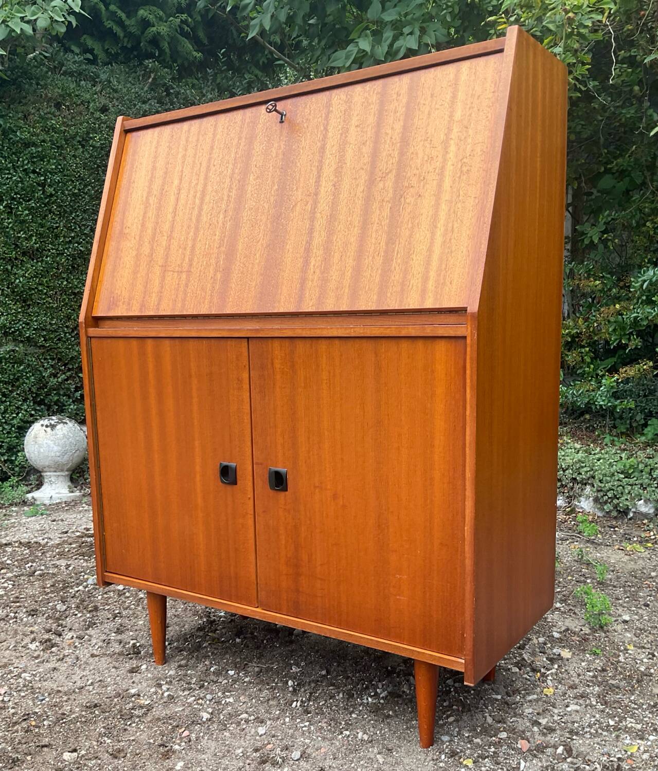 Scandinavian teak secretary furniture from the 60s and 70s