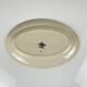 Large oval Sarreguemines "Samois" platter, early 20th century