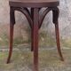 Tabouret en bois courbé Baumann