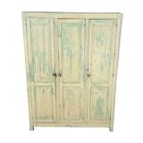 Wooden cloakroom 3 doors