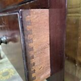 English mahogany hairdresser