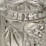 Set of 5 crystal whiskey glasses