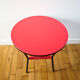 Table low red scoubidou