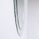 Murano Oval Glass Wall Mirror 1970s