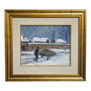 André Poirson (XXe siècle) - toile