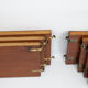String wall shelf in teak by Kajsa and Nils Strinning danish 60s