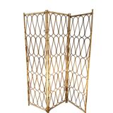 Vintage rattan screen