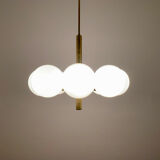 Brass Sputnik chandelier by Kaiser Leuchten