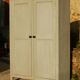 Old workshop wardrobe - Parisian locker cabinet, worn patina