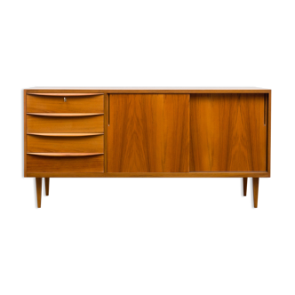 50s sideboard, walnut, restored, 150cm