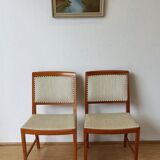 Chairs, 2 pcs, teak, bertil fridhagen, bodafors, 70s