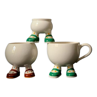 Cup, Popp, Sugar Walking Ware by Michell and Napior