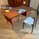 Bureau système biface scandinave vintage en teck "Søren"
