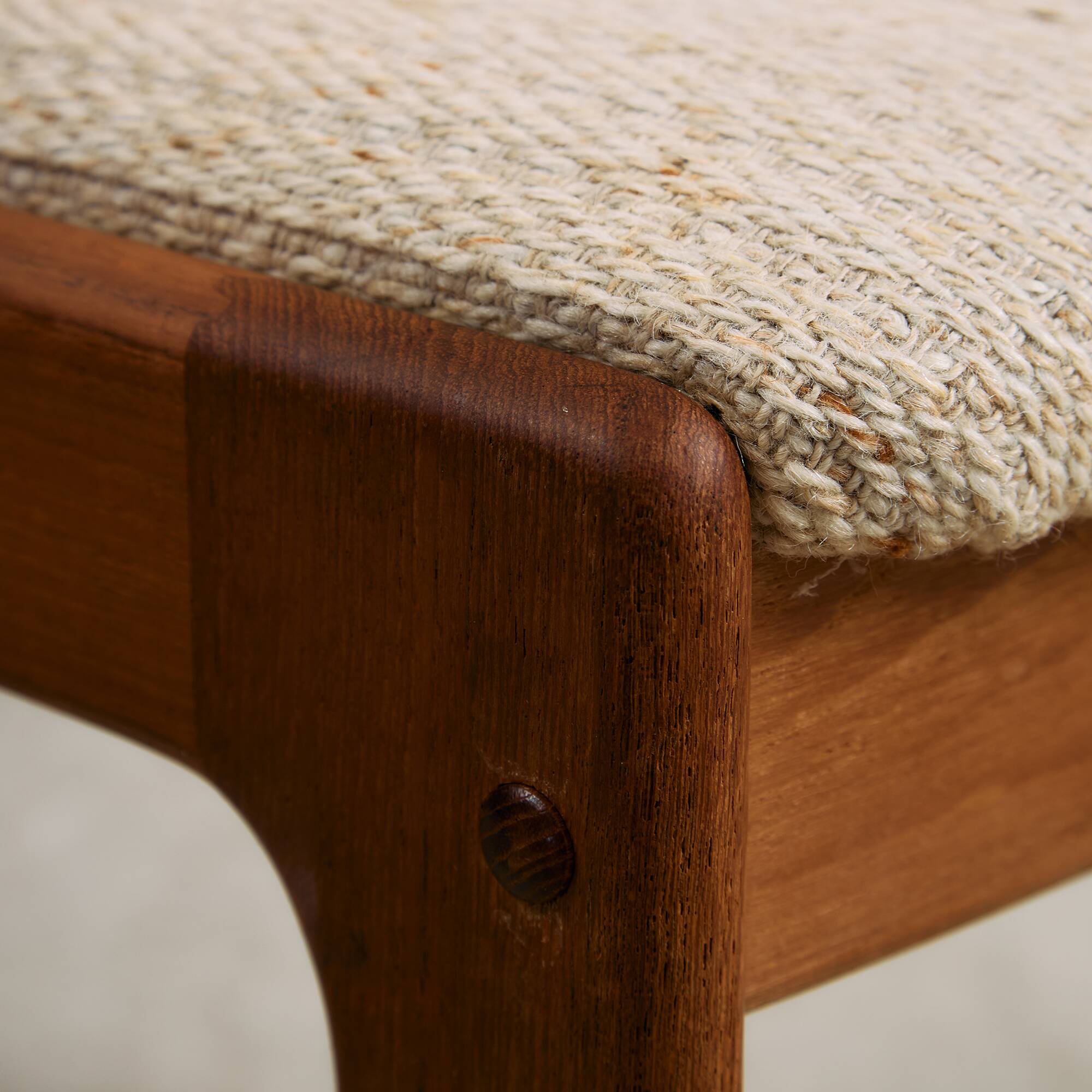 Chaise « Uldum » en teck par Johannes Andersen pour Møbelfabrik, 1960s