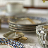 Set of 5 Lomonosov dessert plates