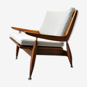 Fauteuil scandinave années 50/60