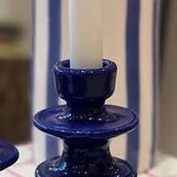 Majorelle dark blue candle holder