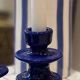 Majorelle dark blue candle holder