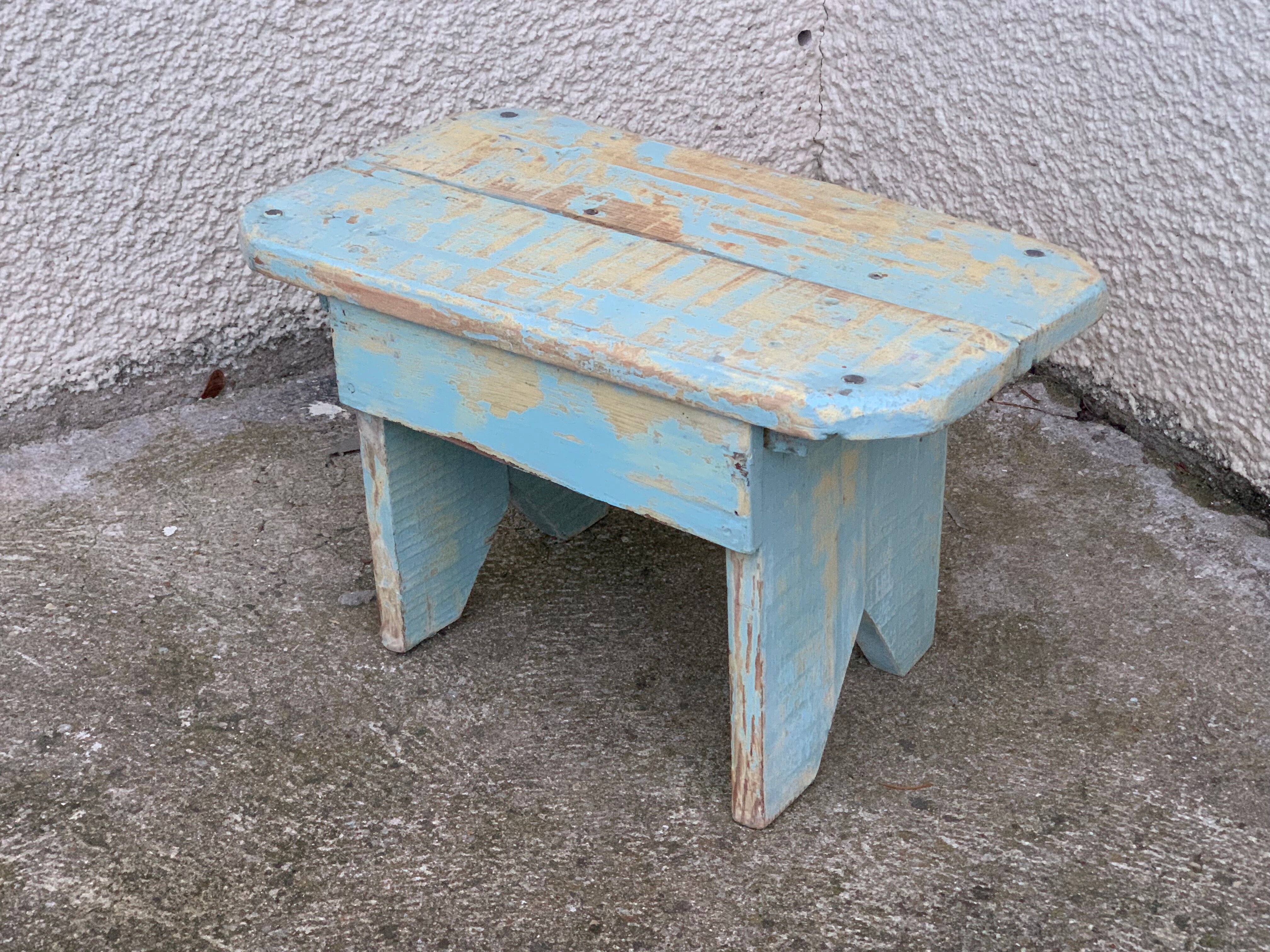 Vintage patina bench 1950