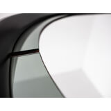 Round smoked glass wall mirror, Italy 1970s