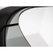 Round smoked glass wall mirror, Italy 1970s