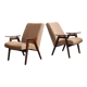 Pair of armchairs by Jaroslav Smidek for TON (Thonet)1960