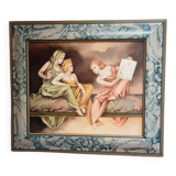 Portrait painting of women