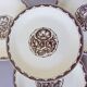 4 dessert plates from Sarreguemines, Argonne model 210712
