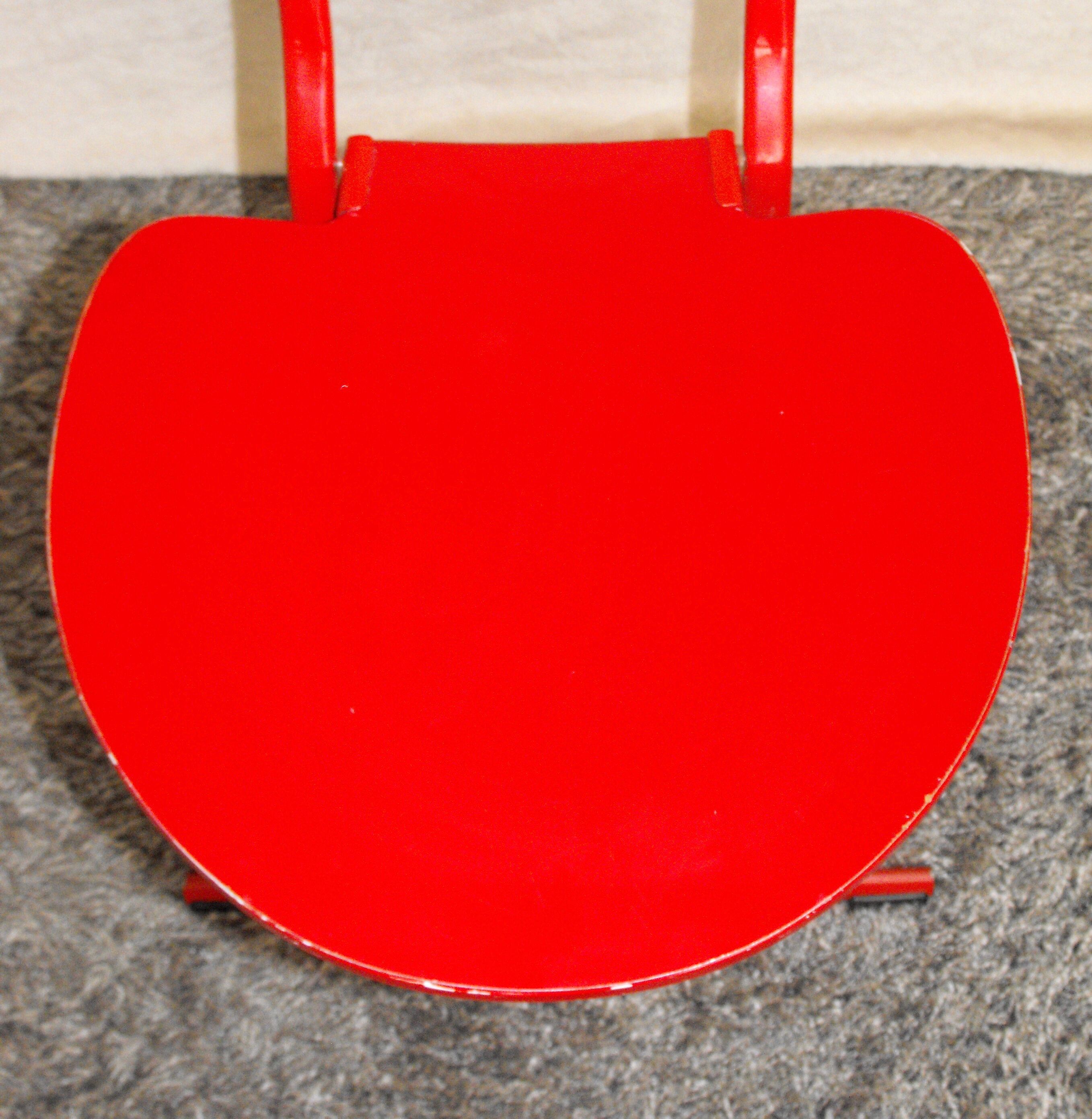 Chair folding "Dafne" Gastone Rinaldi of the 1970s