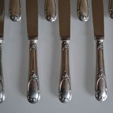 11 Frionnet François silver plated table knives 25 cm silver plated knives