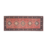 Vintage Turkish Overdyed Oushak Runner Rug 1970s 139x361cm