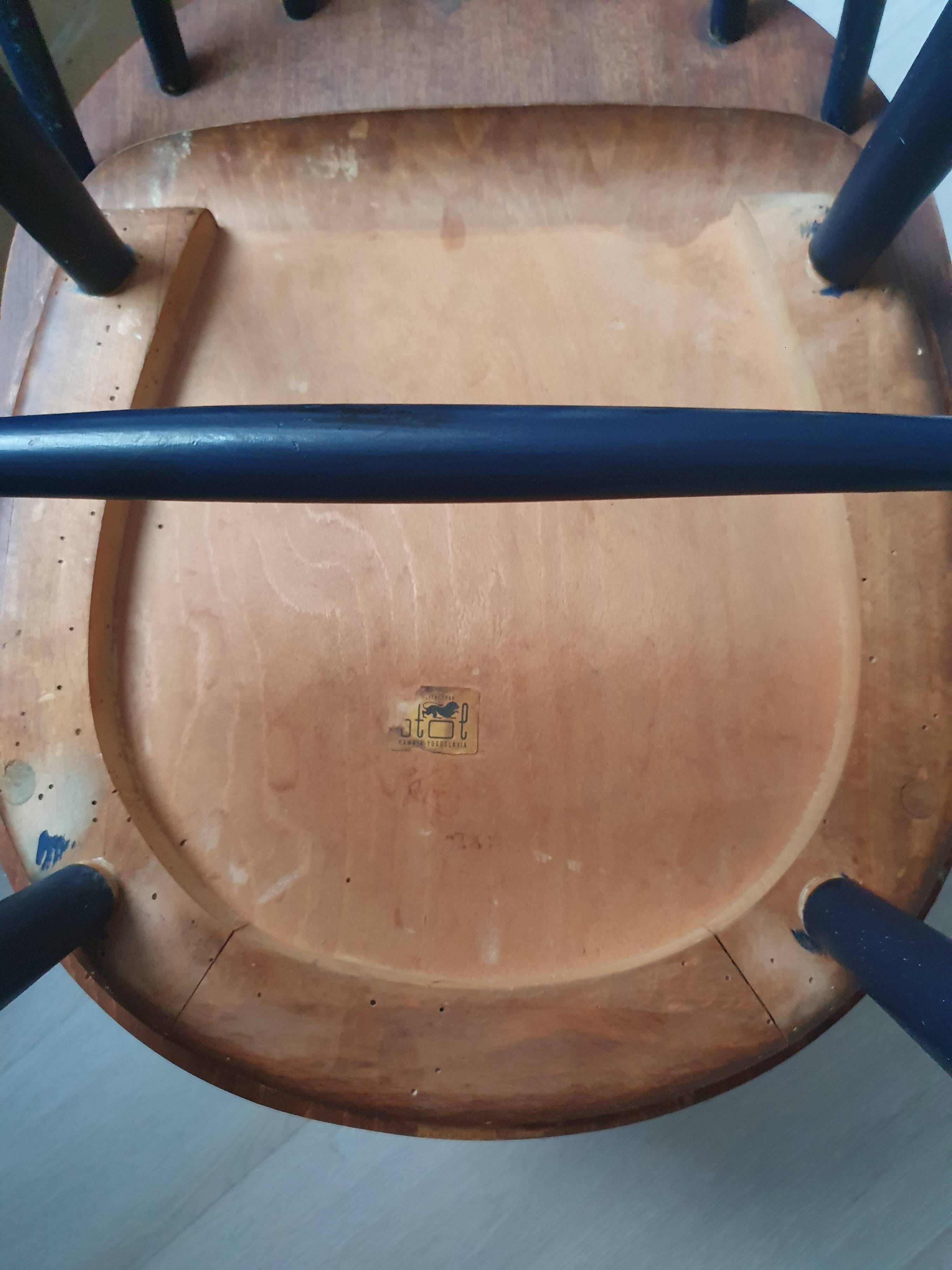 2 Stol Kamnik chairs Yugoslavia