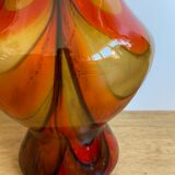Glass paste vase 70s