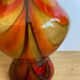 Vase en pâte de verre années 70
