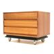 Vintage chest of drawers on casters from the 1960s