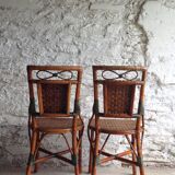Vintage Wicker rattan chairs
