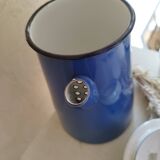 Cafetière émaillée bleue