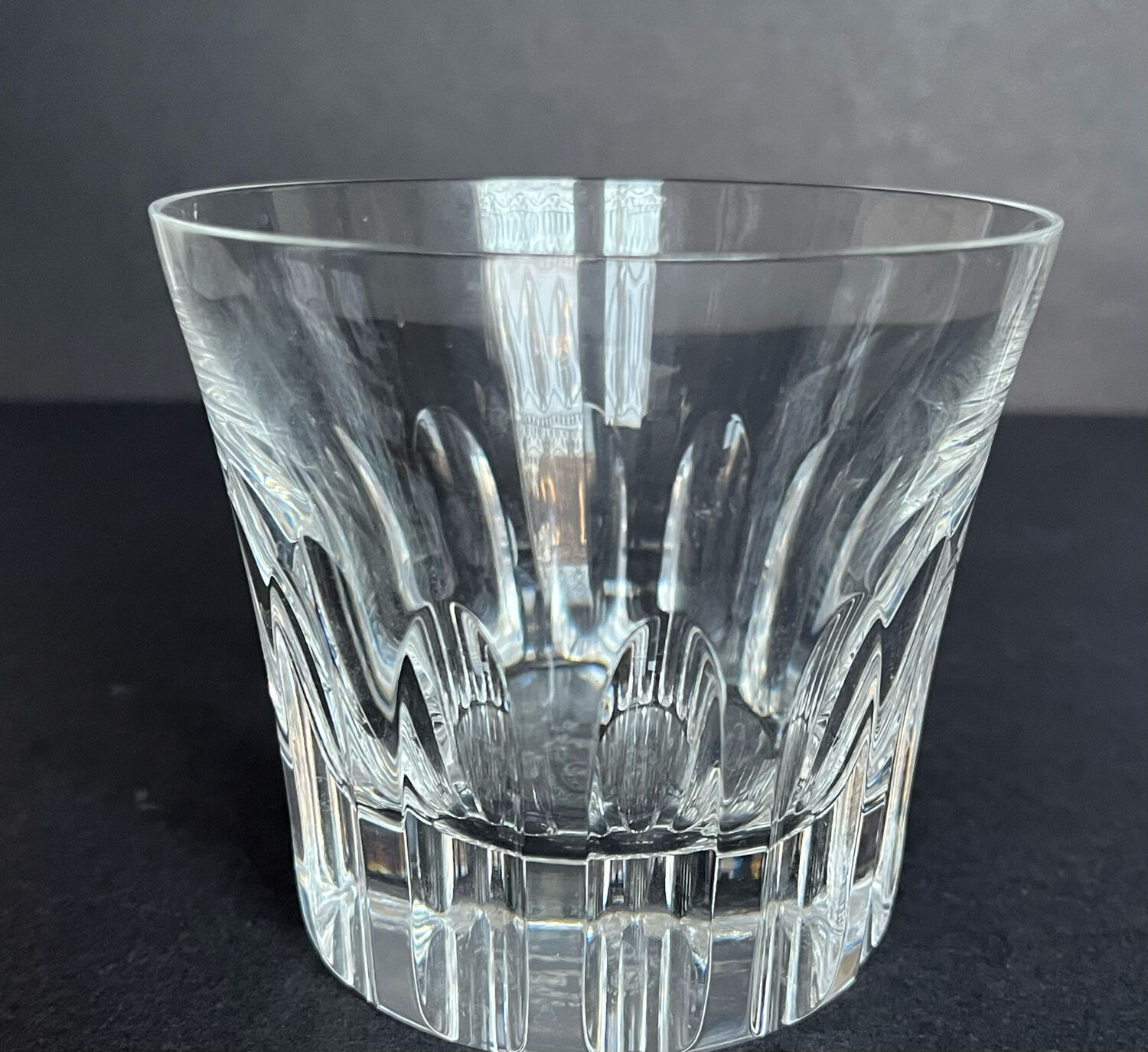 2 Baccarat whisky glasses