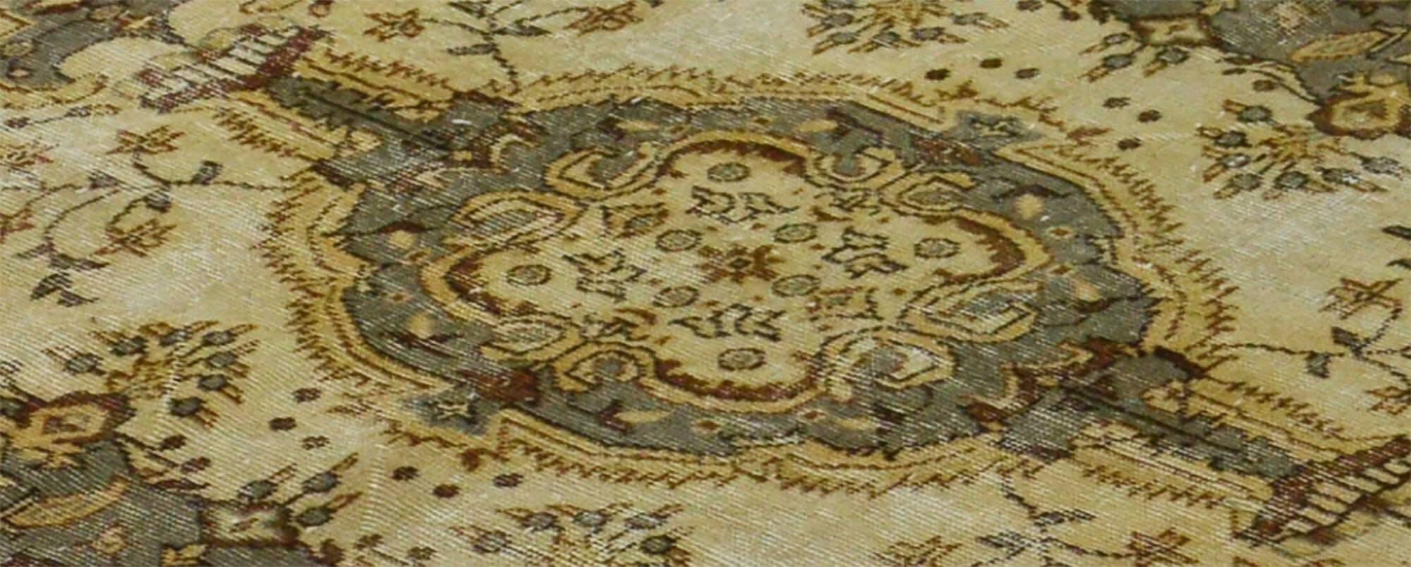 Turkish Anatolian Handmade Vintage Area Rug 205 cm x 94 cm