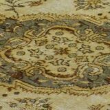 Turkish Anatolian Handmade Vintage Area Rug 205 cm x 94 cm