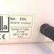Bright optometric scale