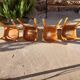 4 vintage Baumann bistro chairs