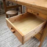 Bureau pin suédois style aperldoon 1970