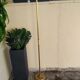 Vintage gold floor lamp