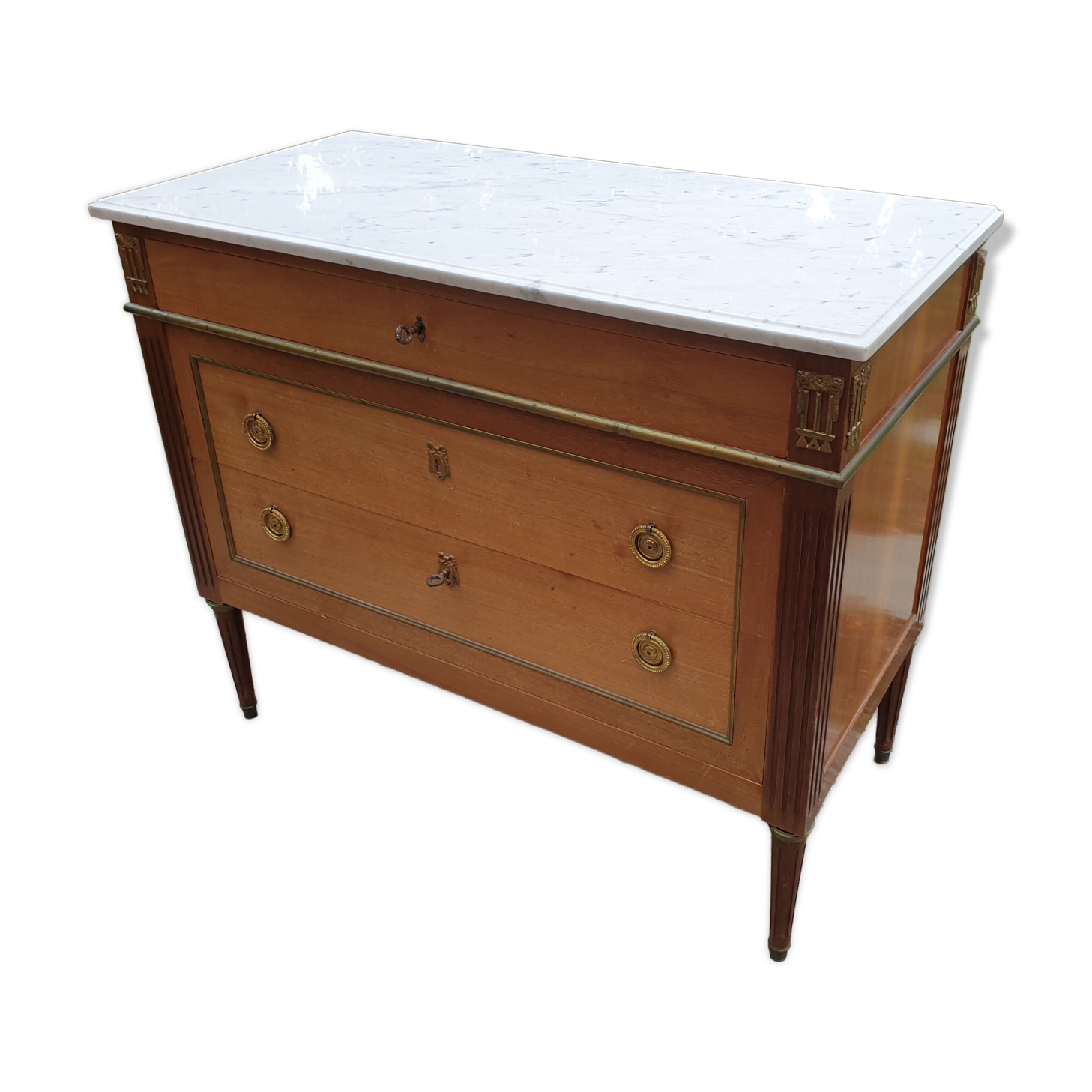 Louis XVI style chest of drawers in the 60s